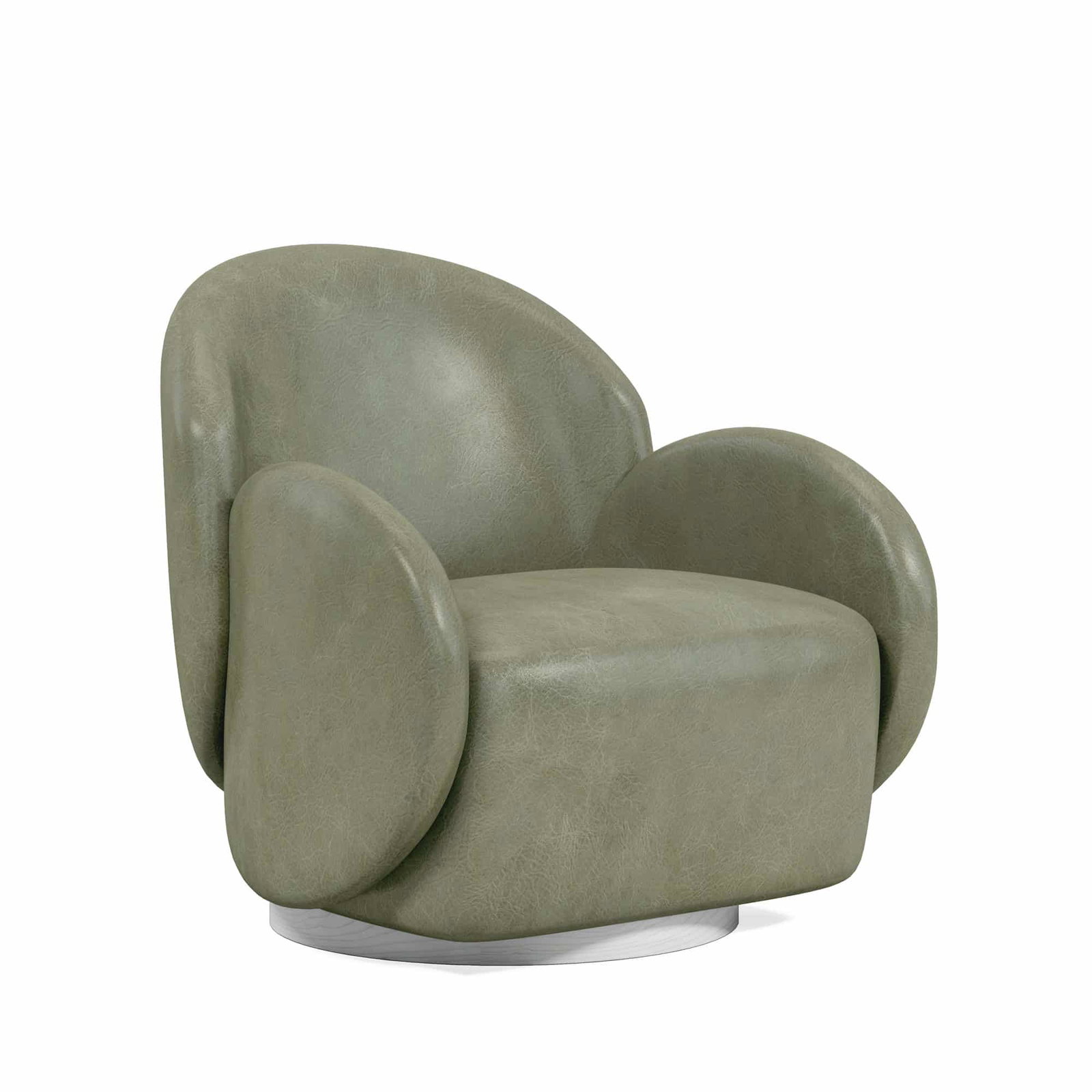 ART Furniture 529526-5517 Rothko Leather Swivel Chair