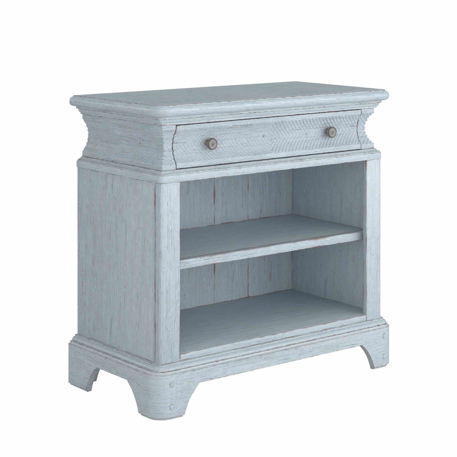 ART Furniture 251141-1361 Summer Creek Nightstand Shutter Blue