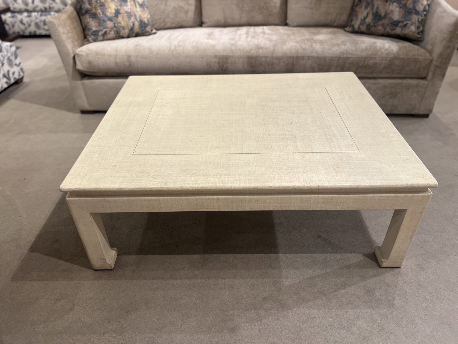 Highland House HH26-254/50 Raffia Cocktail Table