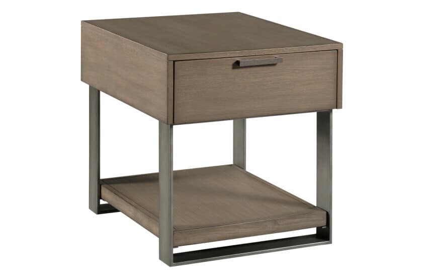 Hammry 093-916 Stella Rectangular Drawer End Table