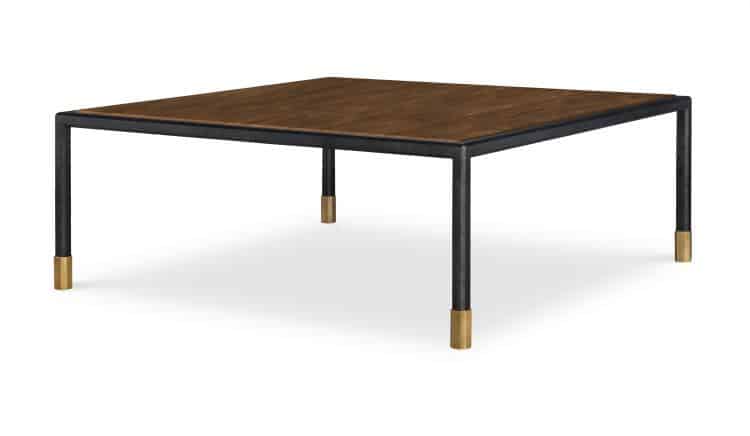 Century Furniture AE9-618-2 Jennings Square Cocktail Table Walnut