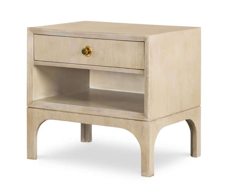 Century Furniture AE9-681 Teddy Open Shelf Side Table