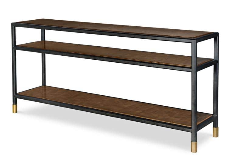 Century Furniture AE9-731-2 Jennings Console Table Walnut