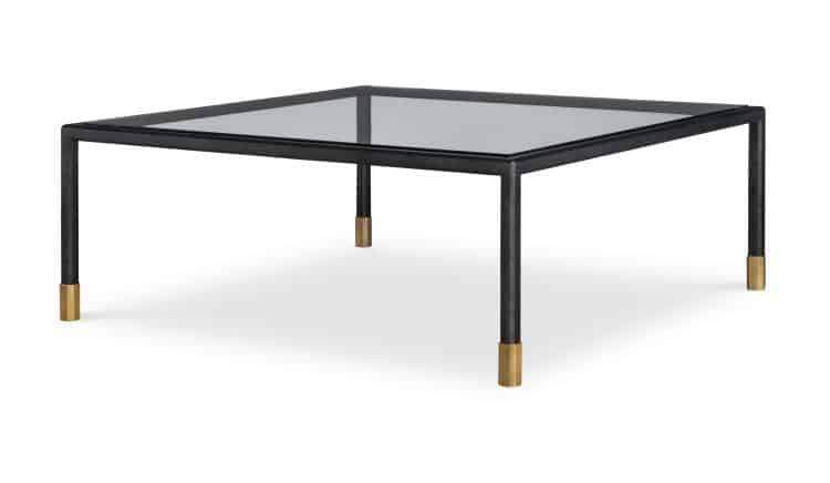 Century Furniture AEA-618-1 Jennings Square Cocktail Table Glass