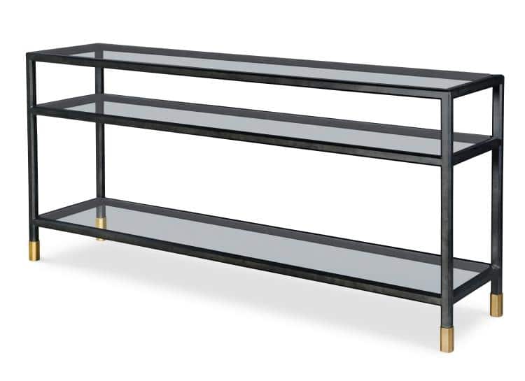 Century Furniture AEA-731-1 Jennings Console Table Glass