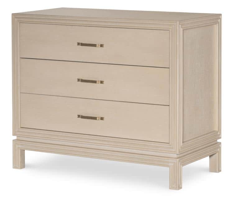 Century Furniture C7A-225-V1 Lewis Large Three Drawer Nightstand Century Furniture C7A-225-V1 Lewis Large Three Drawer Nightstand