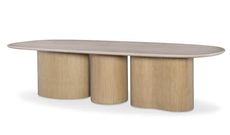 Century CD9-301 Erosion Dining Table – Round/Kidney Base