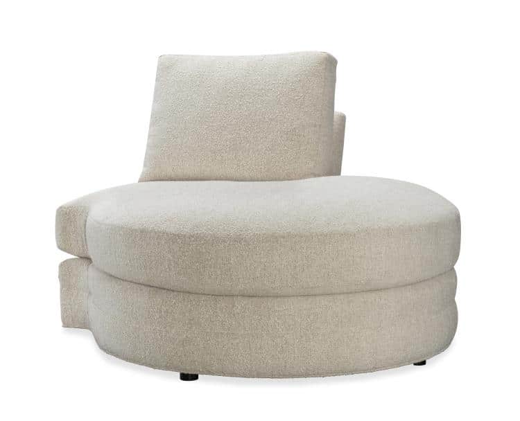 Century Furniture LTD7600-59 Cornerstone Configurable Raf Armless Round Chaise
