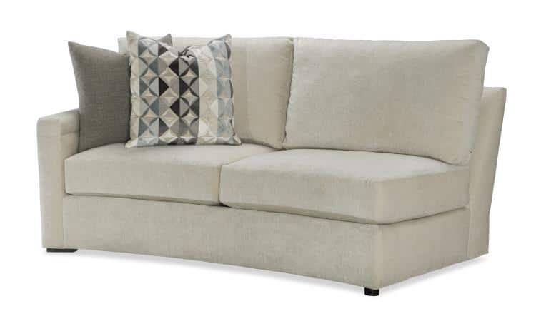 Century Furniture LTD7600-62CRV Cornerstone Configurable Laf Curved Love Seat