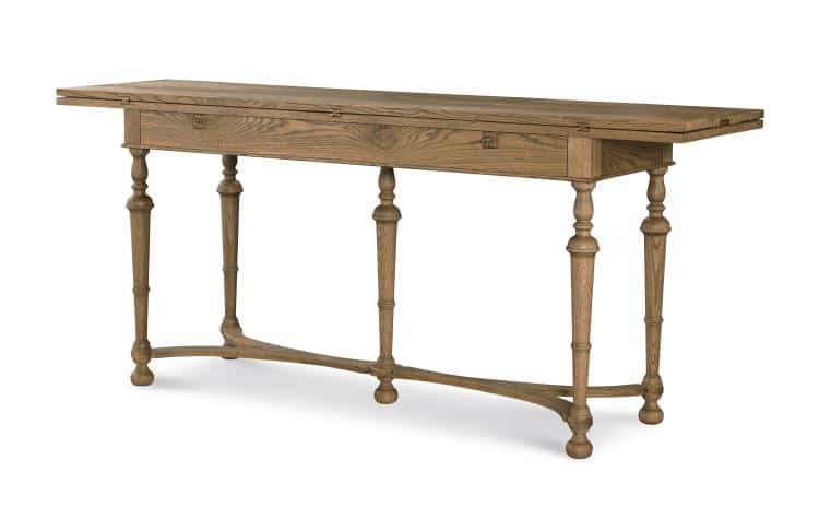 Century Furniture SF5972-V2 Winston FlipTop Console Table Natural