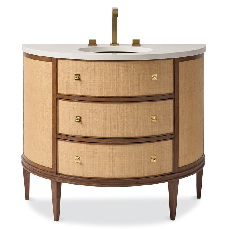 Ambella Home 09324-110-401 Orion Raffia Sink Chest