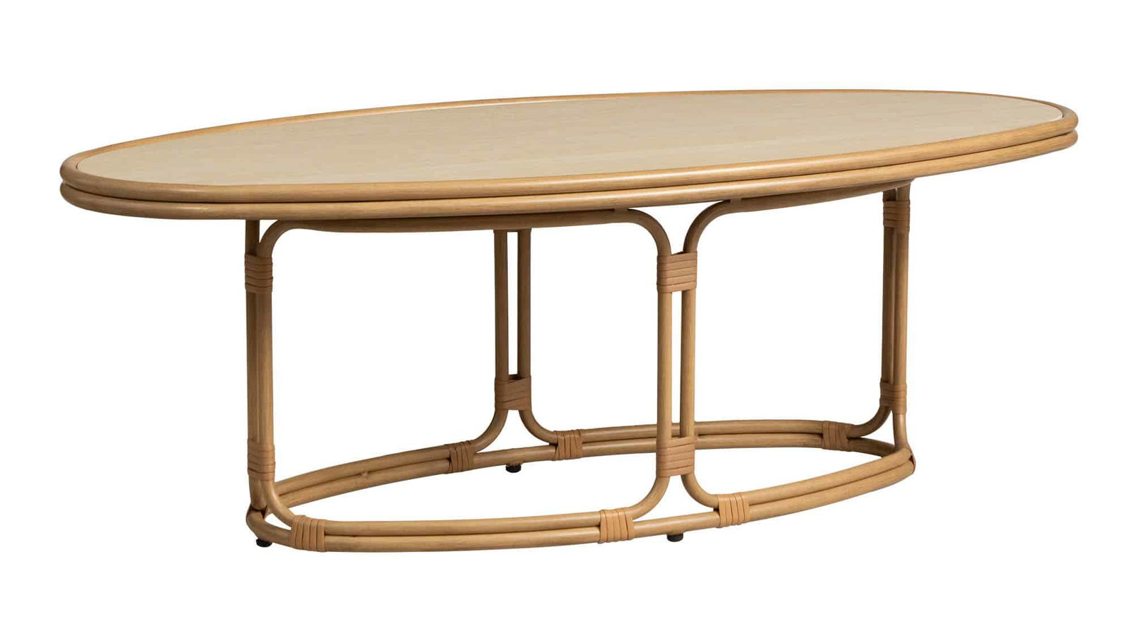Lloyd Flanders 278044 Riviera 50″ Oval Cocktail Table