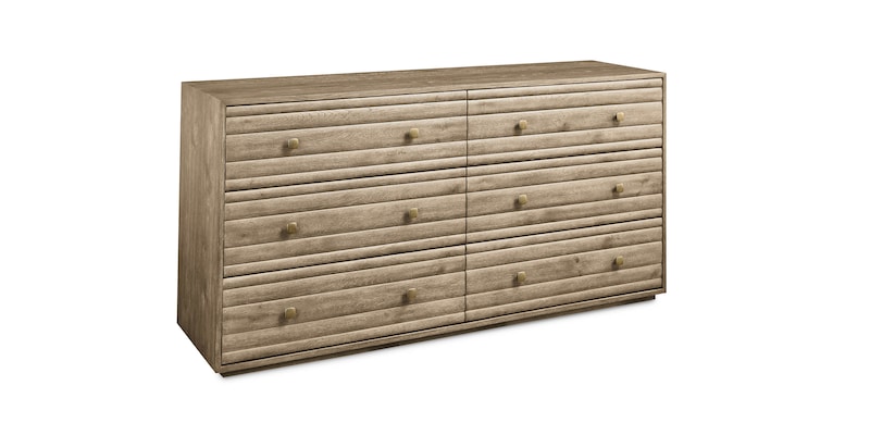 Bassett Furniture 2730-0237 Andora 6 Drawer Dresser