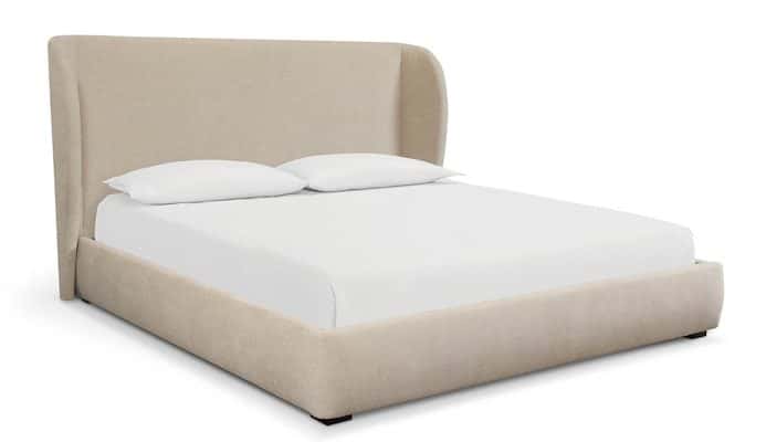 Bassett Furniture 2844-KP79-6446-0 Stacy Cal. King Upholstered Platform Bed