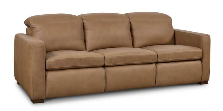 Bassett Furniture 3664-P62GB Caswell Leather Power Reclining Sofa Bassett Furniture 3664-P62GB Caswell Leather Power Reclining Sofa