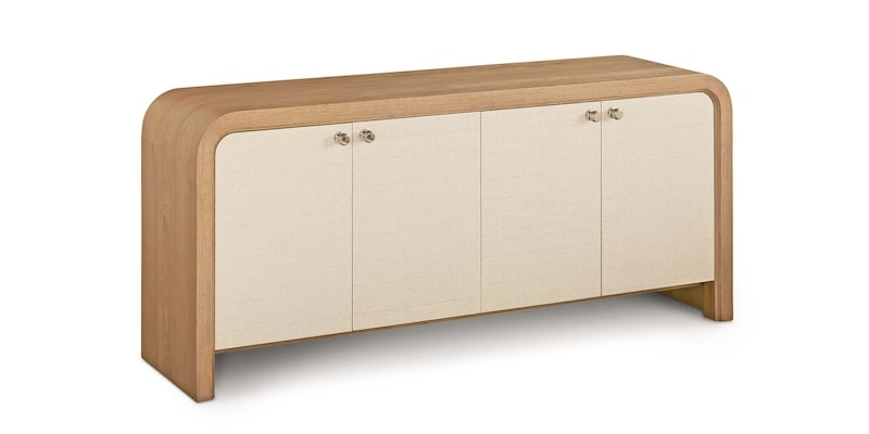 Bassett Furniture 6544-0699 Newbury 4 Door Arched Credenza