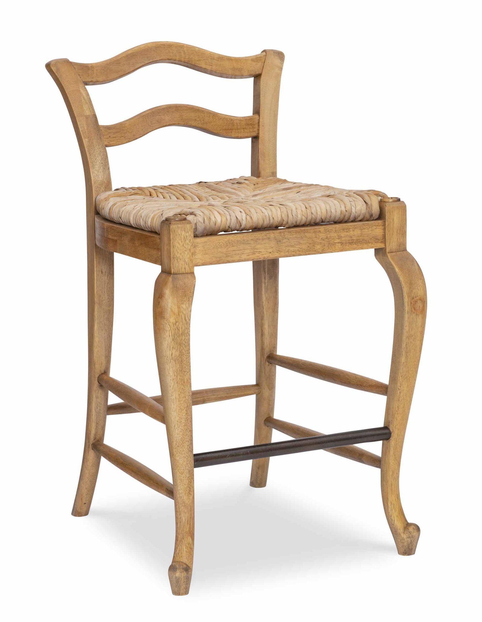 Maitland Smith 8103-42-W Provencal Counter Stool White