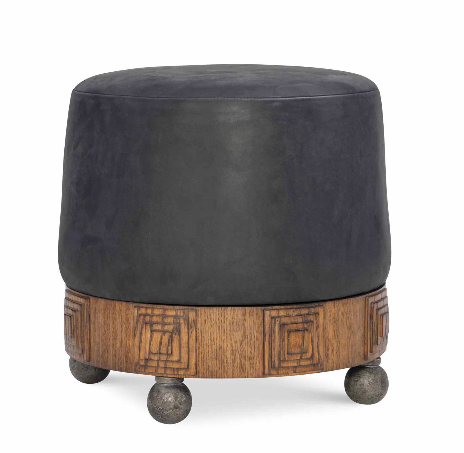 Maitland Smith 8431-43 Bongo Ottoman Maitland Smith 8431-43 Bongo Ottoman