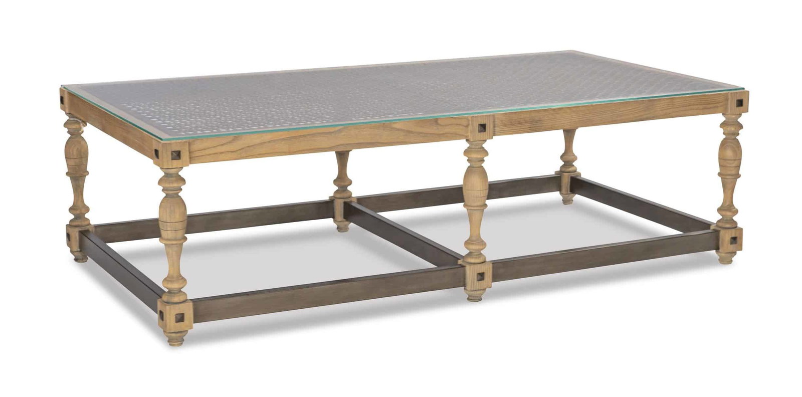 Maitland Smith 8433-42 Riempie Cocktail Table