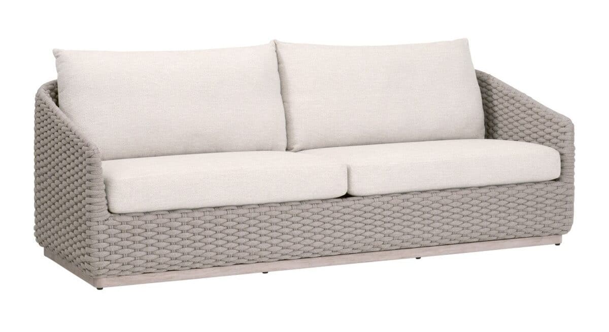 Essentials For Living 6863.TAU/ECR/W-ET Caspian Outdoor 89″ Sofa