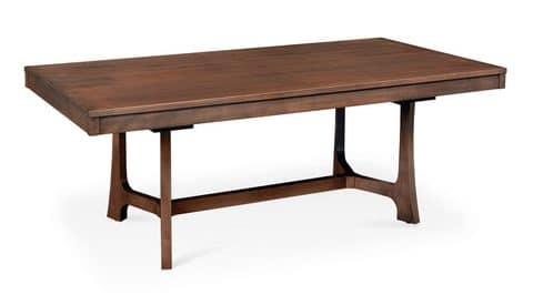 Simply Amish ETAVE-H01D09A Avery Trestle Table