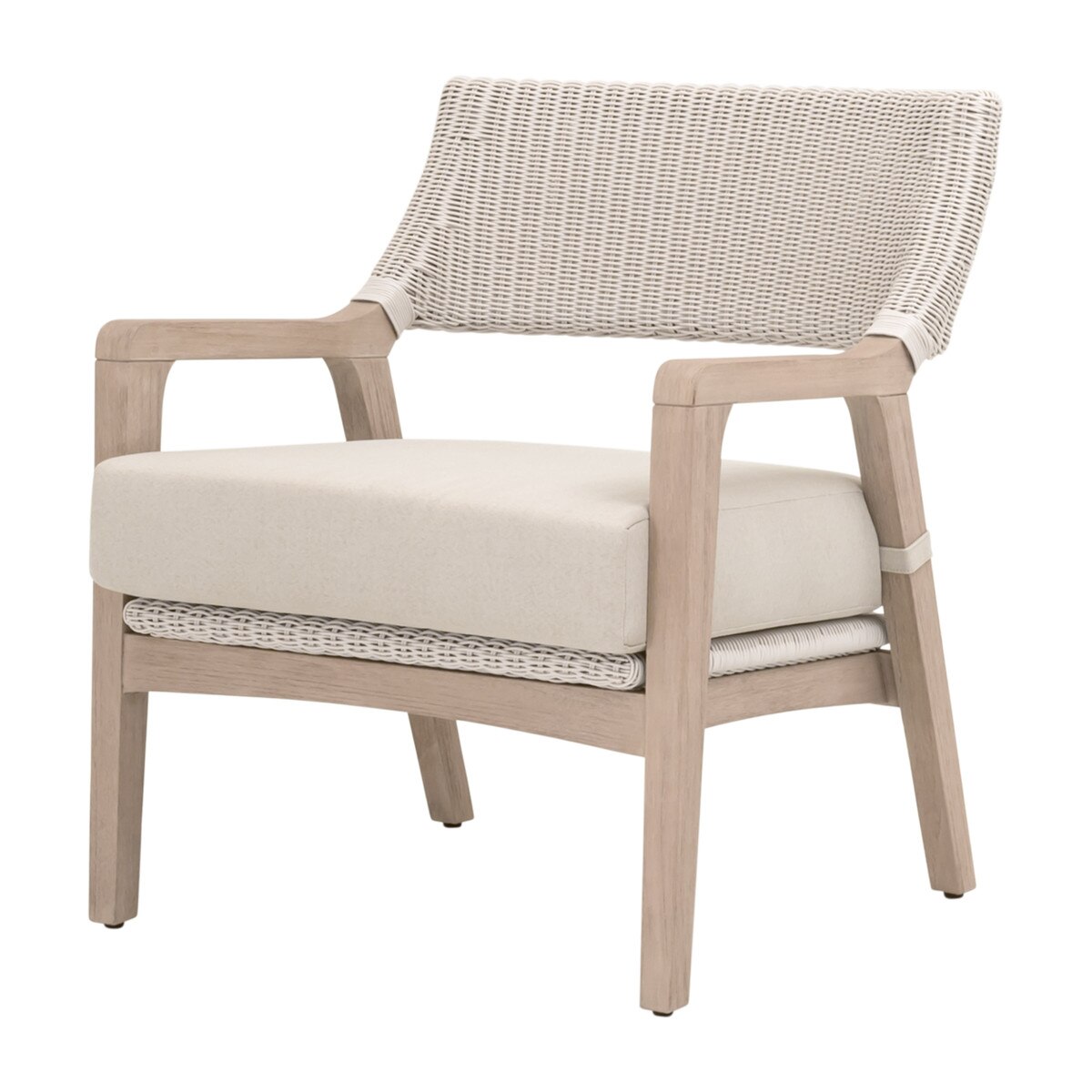 Essentials For Living 6811.PW/STO/W-ET Lucia Outdoor Club Chair