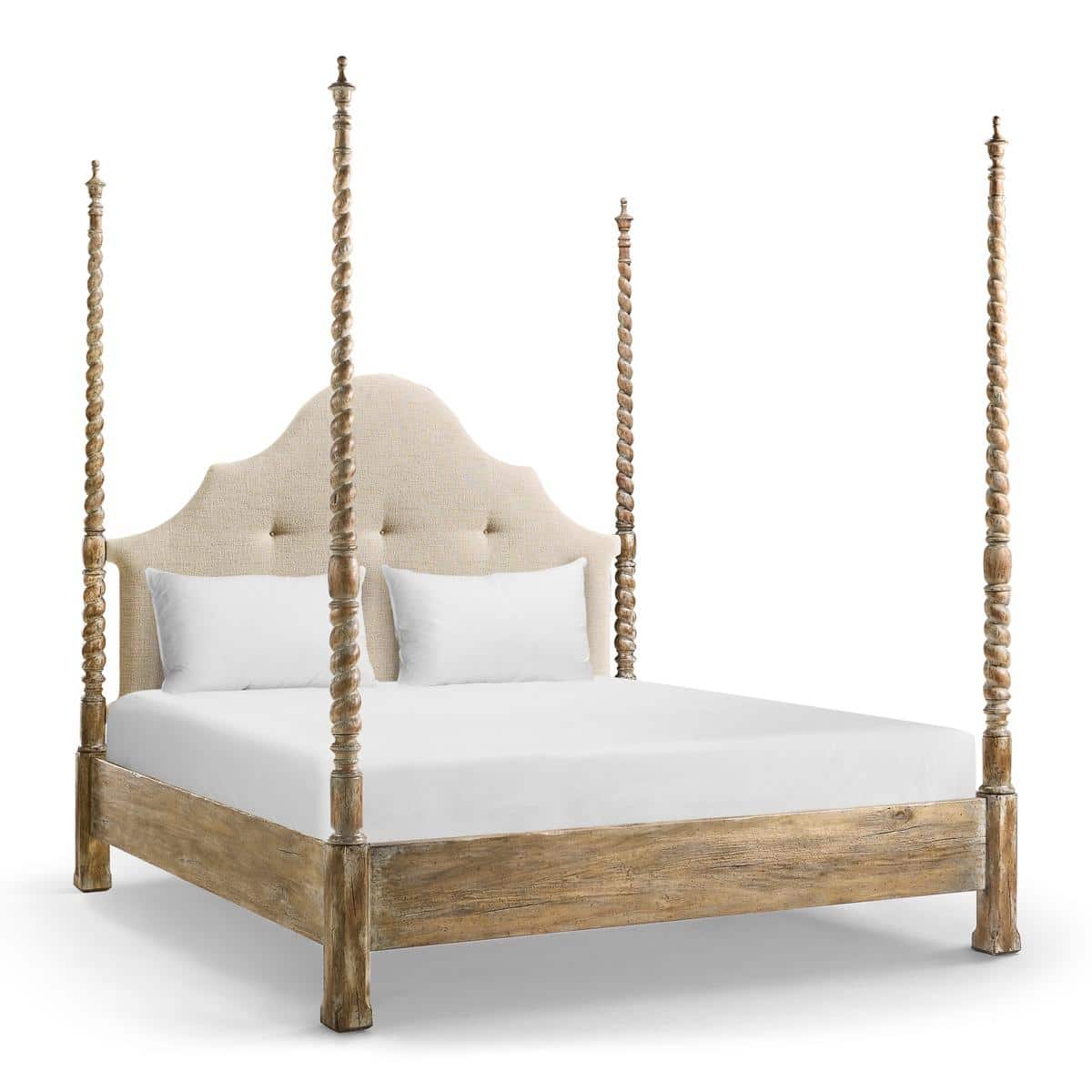 Jonathan Charles 491294-LSW-C-F400 Caldera Poster Cal King Bed