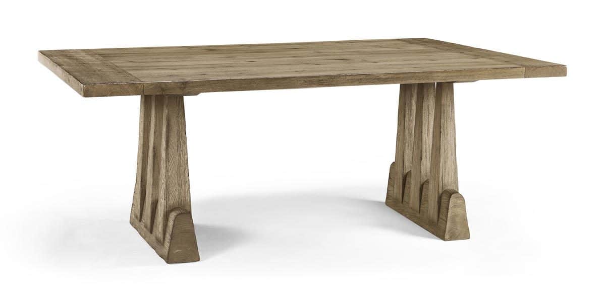 Jonathan Charles 491239-FDO-96L 96" Echo Canyon Rectangular Dining Table Jonathan Charles 491239-FDO-96L 96" Echo Canyon Rectangular Dining Table