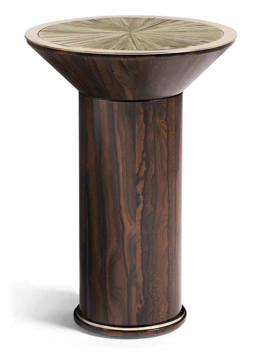 Jonathan Charles 500552-VGS Terra Round Side Table