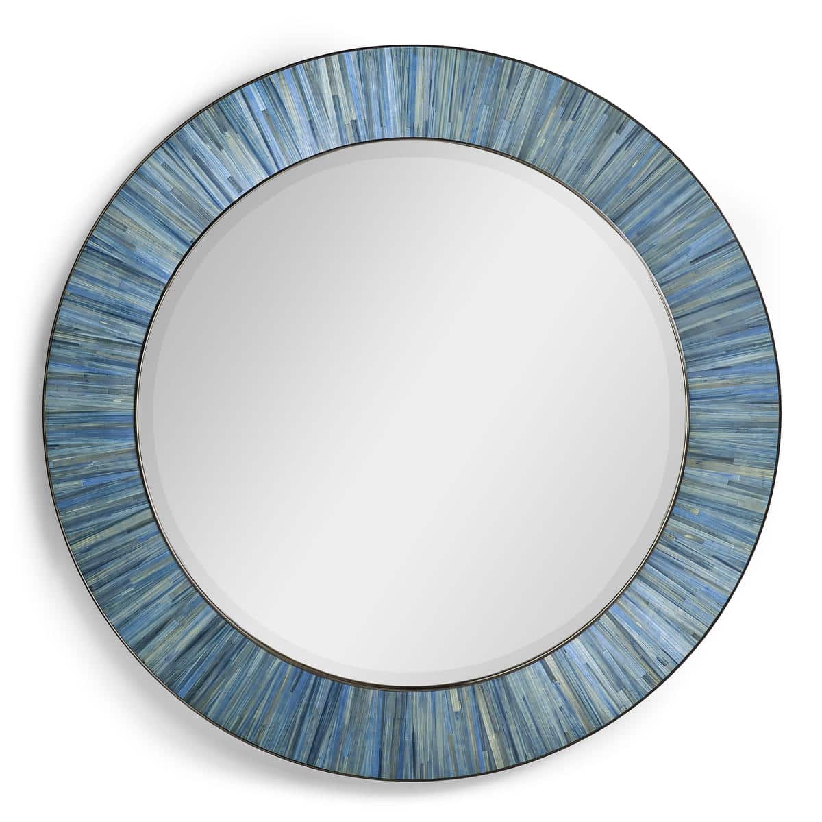 Jonathan Charles 500588-ABS Sapphire Round Mirror