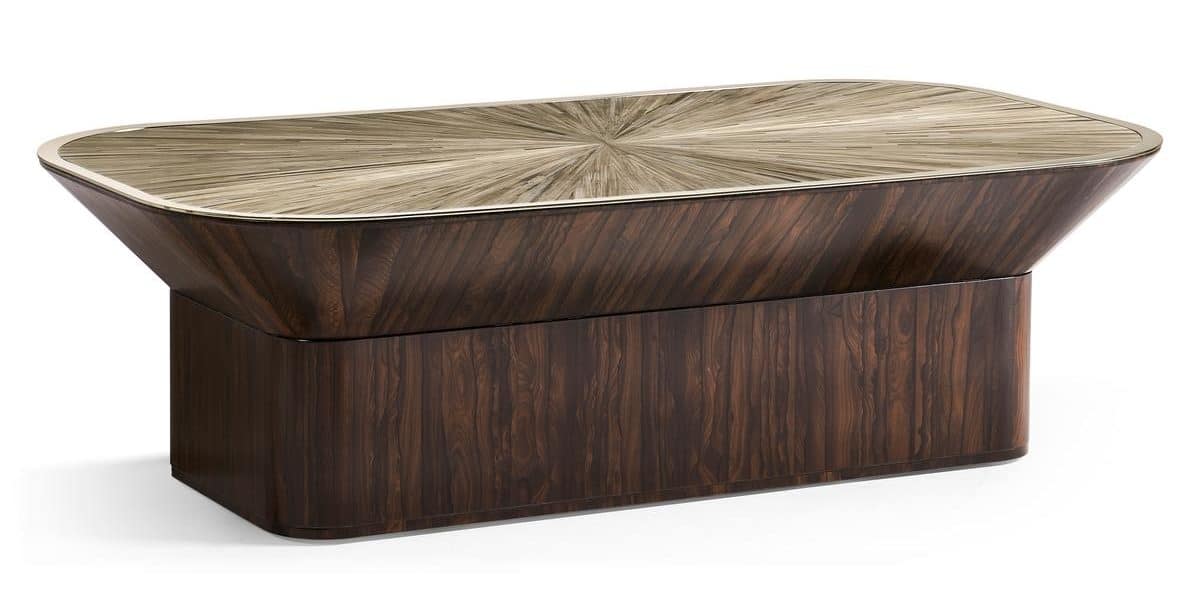 Jonathan Charles 500589-VGS Terra Pedestal Cocktail Table