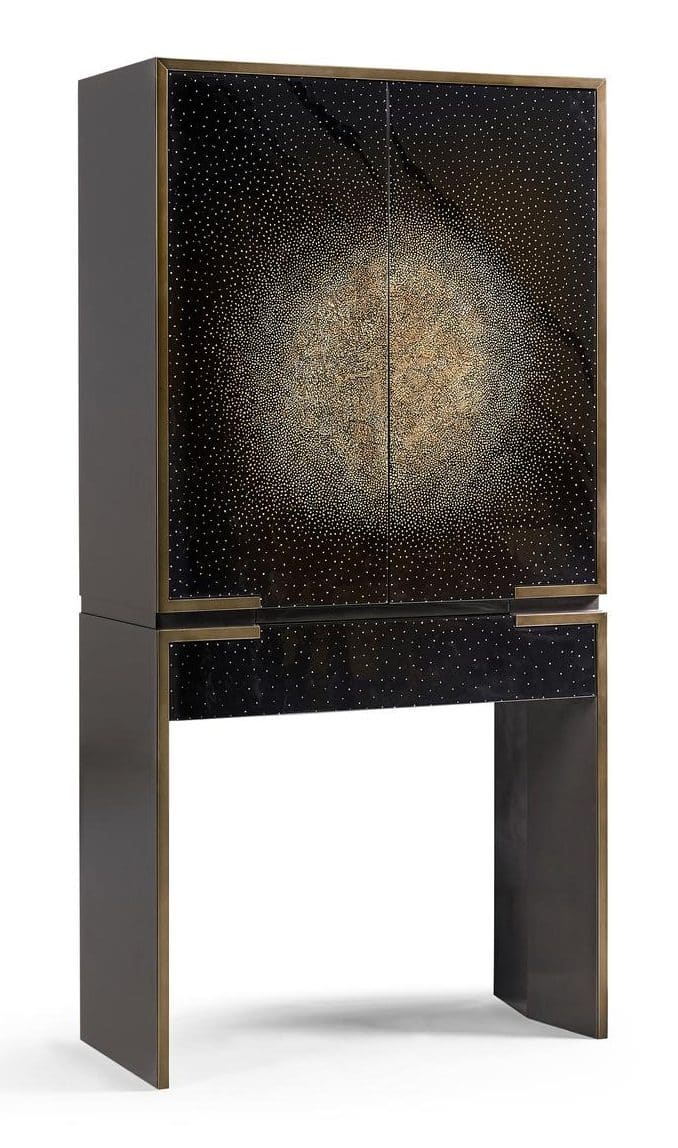 Jonathan Charles 500587-EG001 Celeste Drinks Cabinet