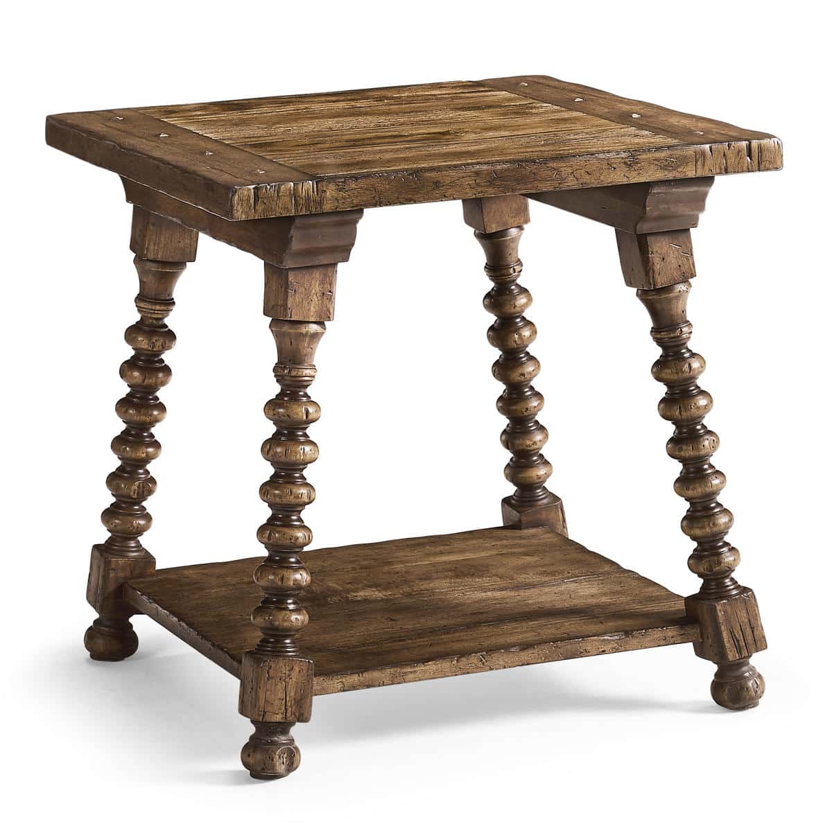 Jonathan Charles 491303-MSW Tamarisk Square End Table