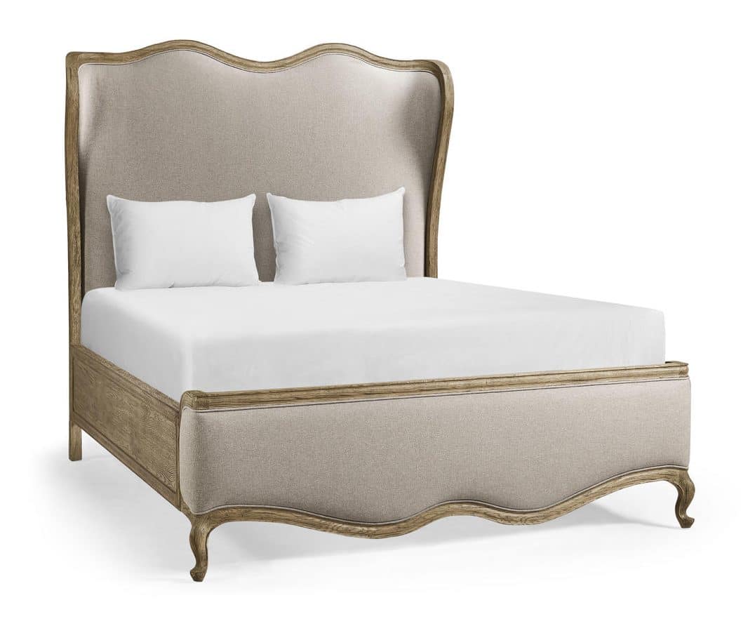 Jonathan Charles 491287-FDO-Q-F062 Echo Canyon Upholstered Queen Bed