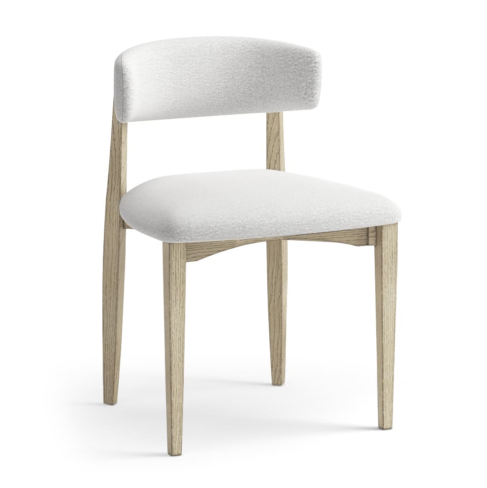 Jonathan Charles 500595-BLO-SC-F065 Atoll Side Chair