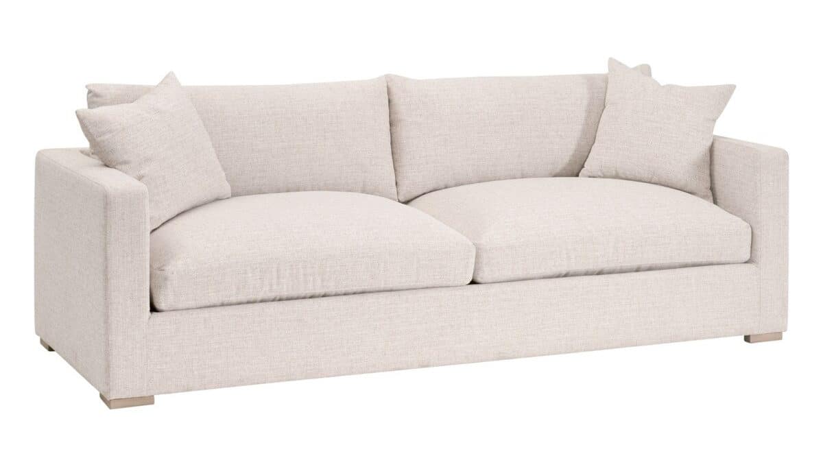 Essentials For Living 6730-3.LSSND Newport Outdoor 91" Track Arm Sofa