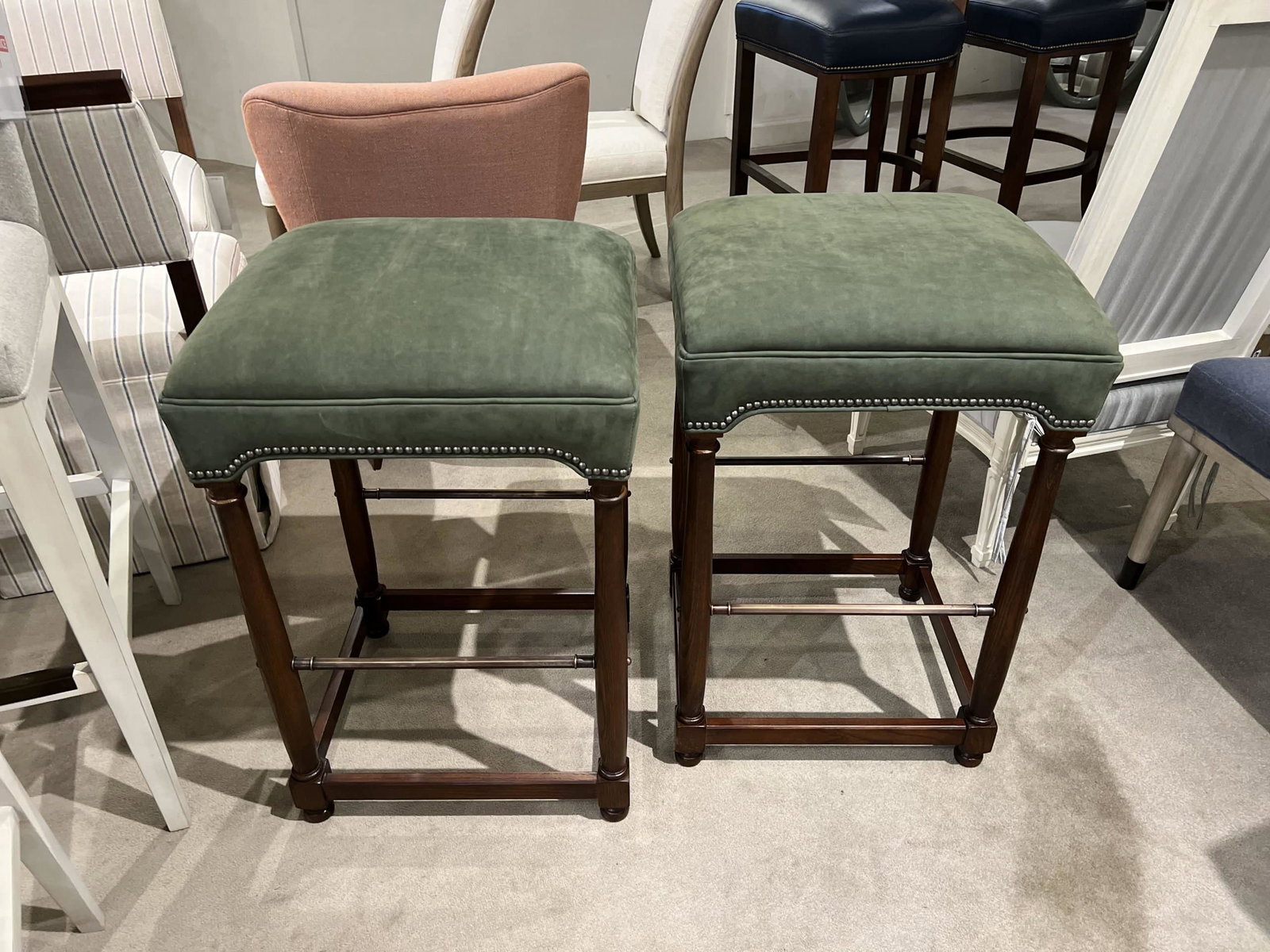 Hickory Chair HC9511-05/180 Marit Backless Bar Stool