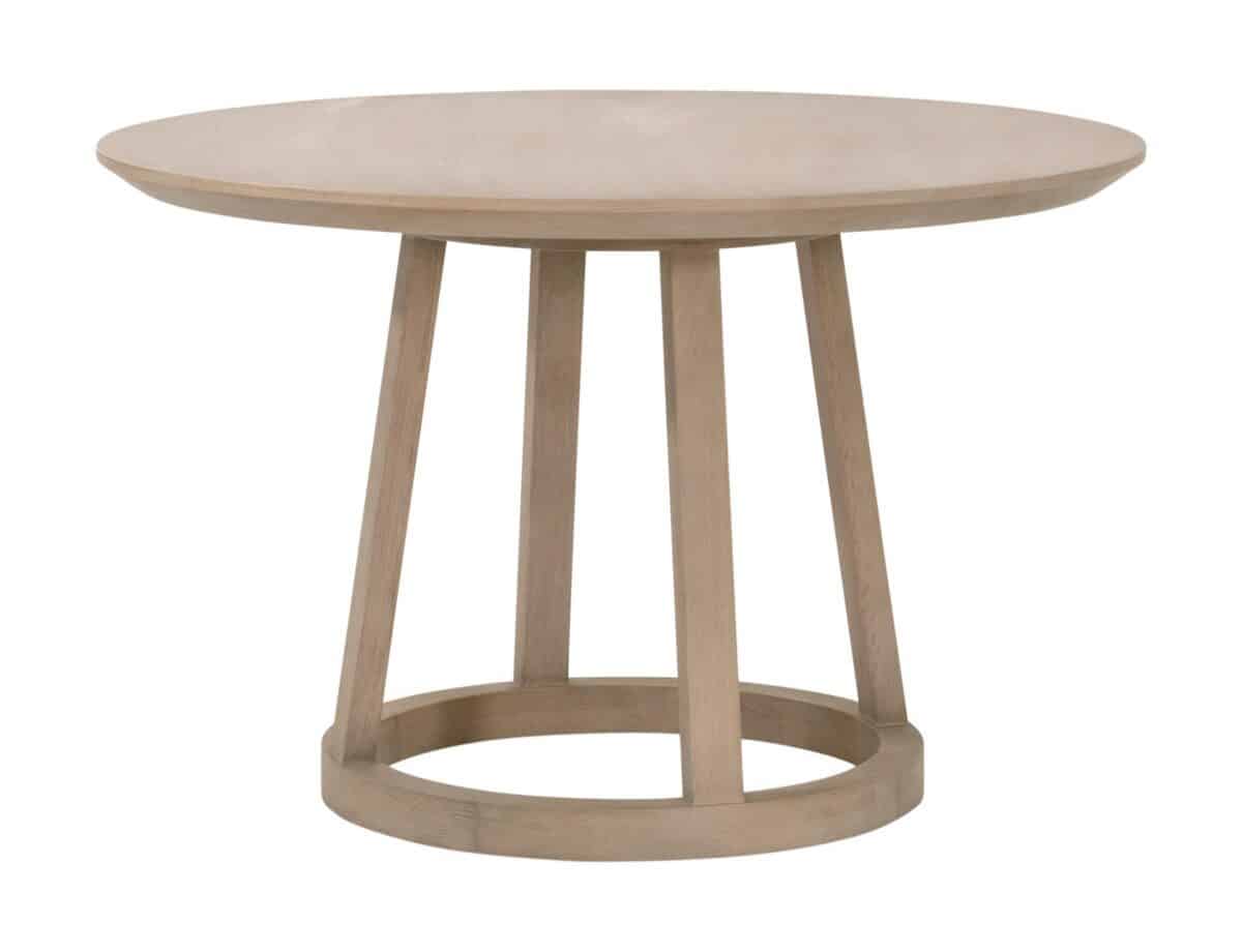 Essentials For Living 8010.SGRY-OAK Reeves 48" Round Dining Table Essentials For Living 8010.SGRY-OAK Reeves 48" Round Dining Table