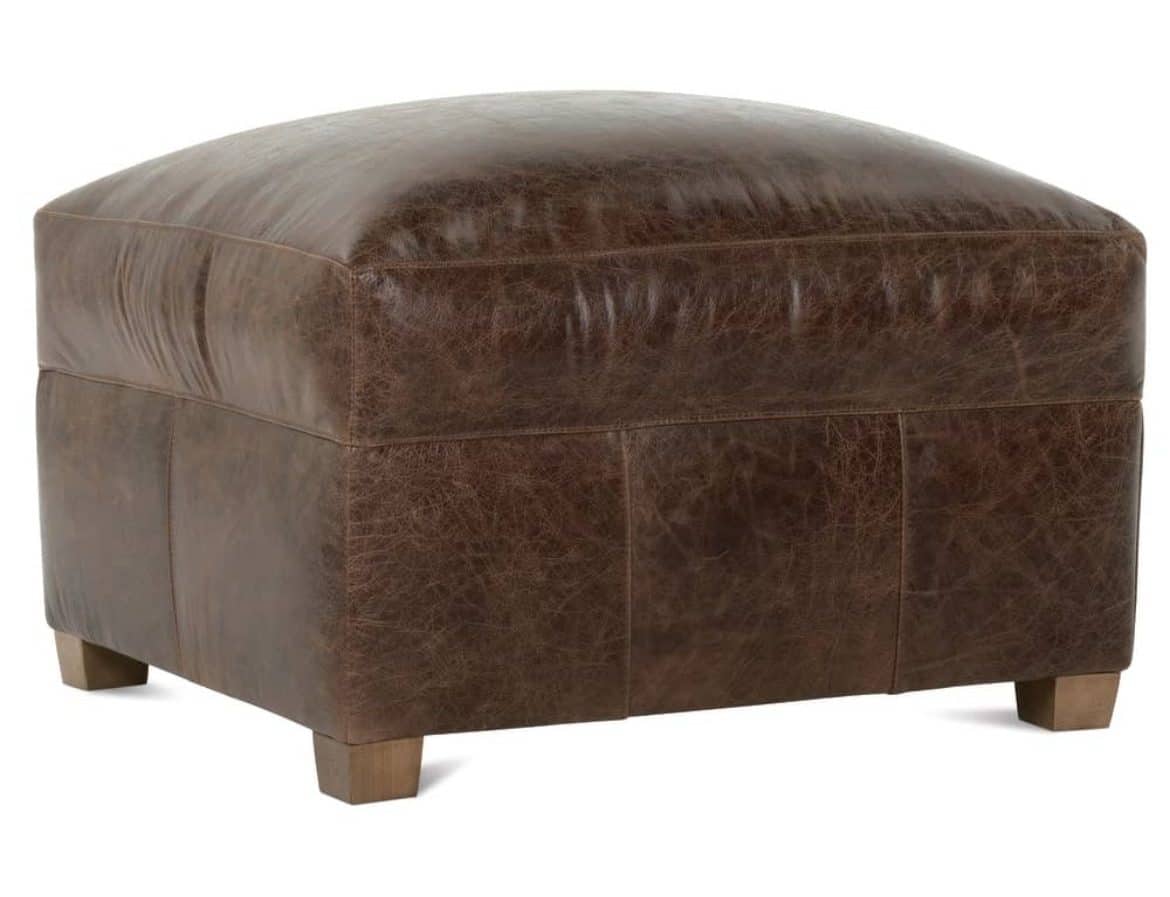 Rowe Furniture LILAH-L-005-RC Lilah Leather Ottoman Rowe Furniture LILAH-L-005-RC Lilah Leather Ottoman