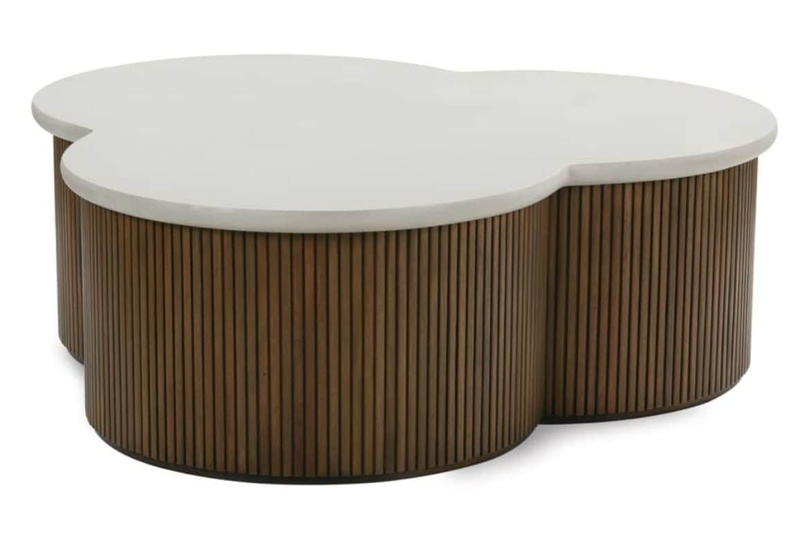 Rowe Furniture RR-11011-320 Kindred Fossil Cocktail Table Rowe Furniture RR-11011-320 Kindred Fossil Cocktail Table