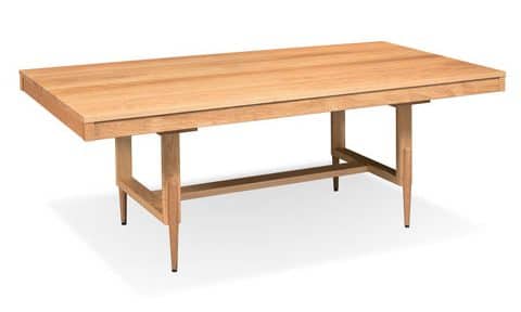 Simply Amish ETCEL-H01M17A Celine Trestle Table