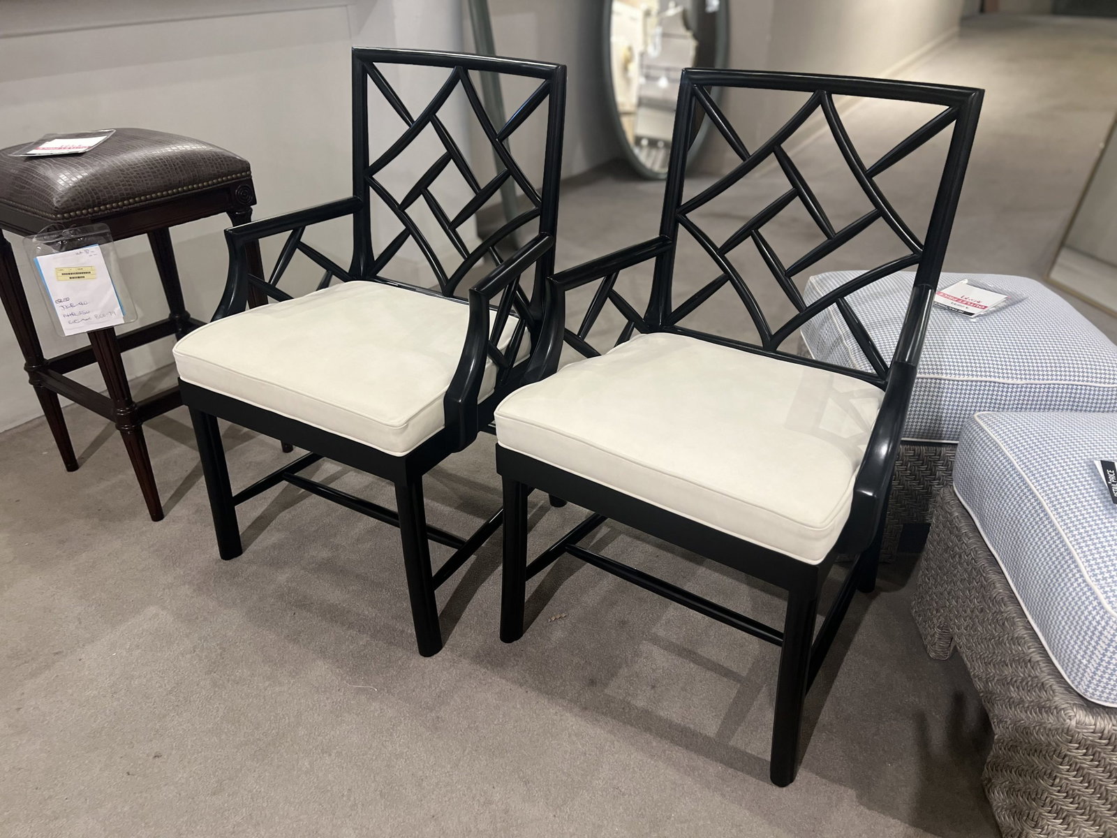 Hickory Chair HC2551-10/100 Fretwork Dining Chair