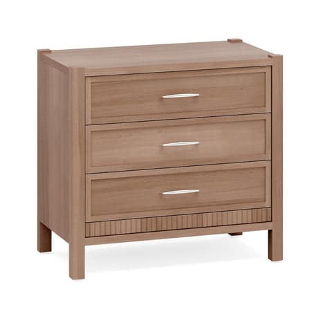 Simply Amish SNBEE-02C1 Benedict 3-Drawer Nightstand