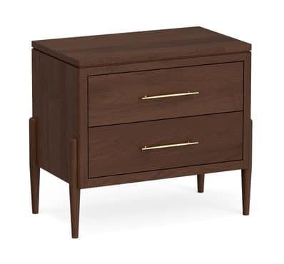 Simply Amish SNCEL-02B1 Celine 2-Drawer Nightstand
