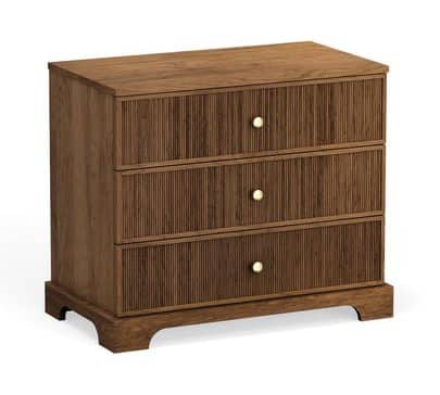 Simply Amish SNPRE-02C3 Prescott 3-Drawer Nightstand