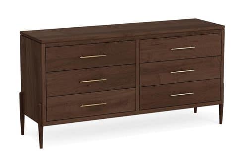 Simply Amish SSCEL-08F3 Celine 72" 6-Drawer Dresser