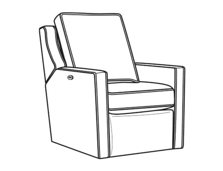 CR Laine 1726-05SWPR Harper Swivel Power Recliner CR Laine 1726-05SWPR Harper Swivel Power Recliner