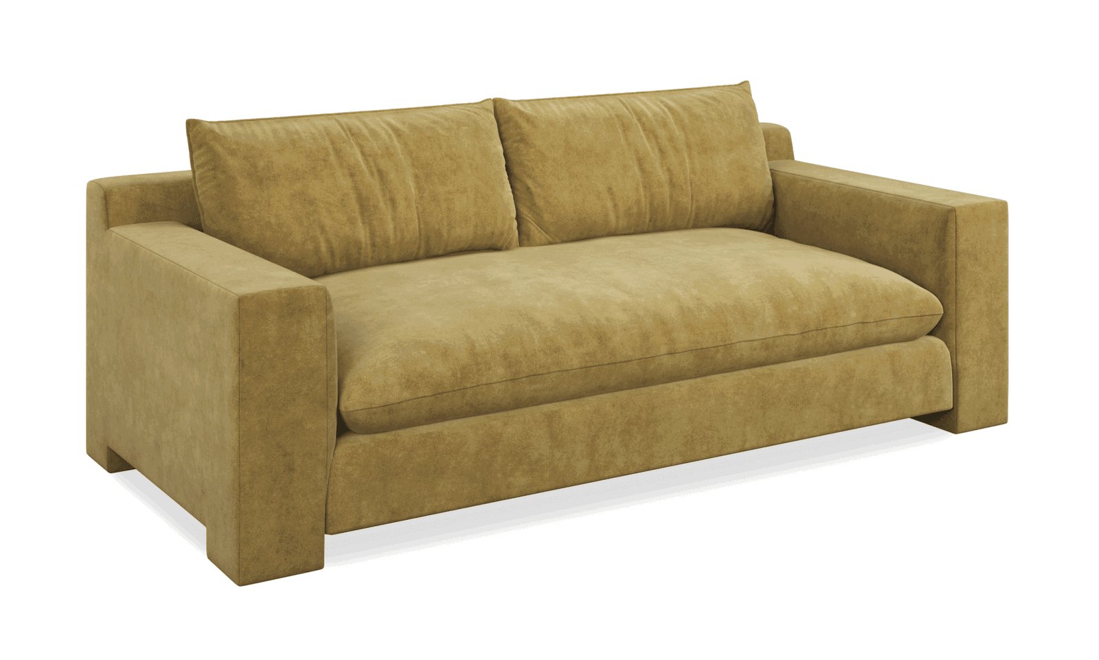 Caracole UPH-425V-013-A Devon 84″ Sofa Camel