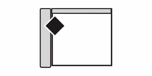 Four Seasons U7-137C-LSF MCMICHAEL 37" LSF CHAIR UPHOLSTERED WITHOUT SKIRT