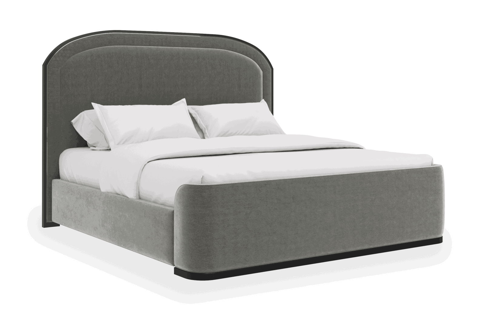 Caracole CLA-425V-125 Wanderlust Kg Bed Pewter Caracole CLA-425V-125 Wanderlust Kg Bed Pewter